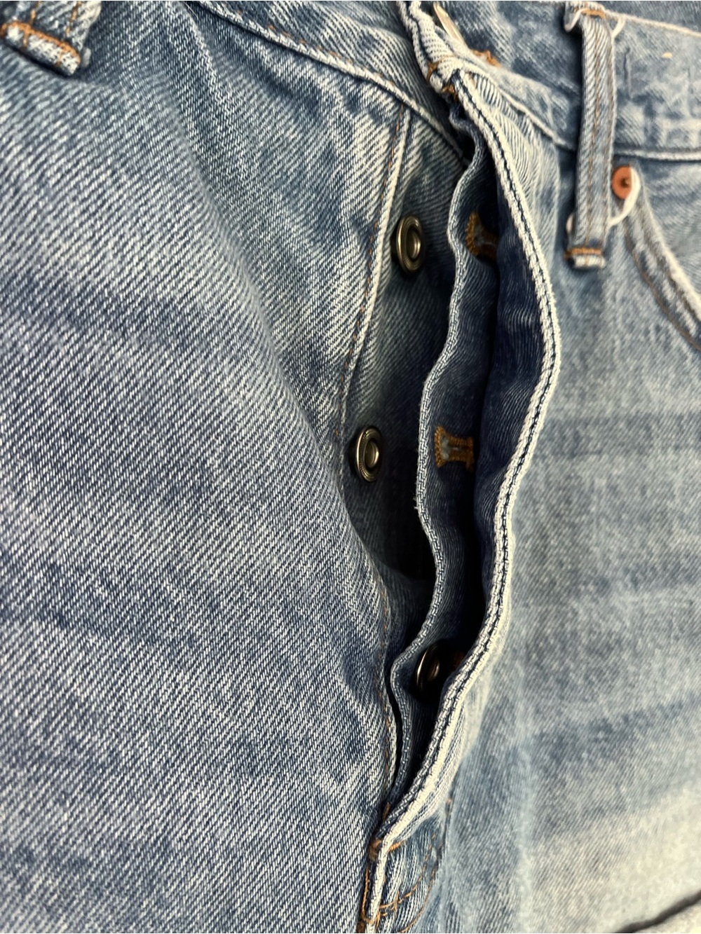 Madewell‎ Relaxed Denim Shorts Blue Medium Wash Size 30 Jean Casual Classic Boho - Picture 9 of 15